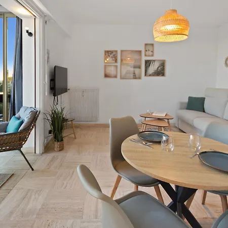 Apartament Le Palmier - Centre - Parking - Quiet - Sea Cagnes-sur-Mer